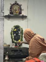 Purnahuti and Pujana by HH Swamiji at Shri Vishveshwara Venugopala Temple; Paduka Pujana (14 Feb 2026) Pictures Courtesy of Shri Shriram Shirali